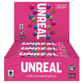 UNREAL Milk Chocolate Gems, 5 oz Pack of 12