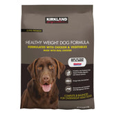 Kirkland Signature Healthy Weight Formula Chicken and Vegetable Dog Food, 25 lbs