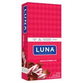 LUNA BAR - Gluten Free Snack Bars - Chocolate Peppermint Stick -8g of protein - Non-GMO - Plant-Based Wholesome Snacking - On the Go Snacks (1.69 Ounce Snack Bars 15 Count)