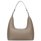 KKXIU Shoulder Bags for Women Underarm Hobo Handbag Clutch Crossbody Purse with Removable Strap and Zipper Closure (A-Apricot)