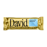 David Protein Bar, Cinnamon Roll, Pack of 12