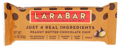 Larabar Peanut Butter Chocolate Chip, Fruit and Nut Bars, Gluten Free and Vegan, 28.8 oz, 18 Ct