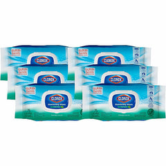 Clorox Disinfecting Cleaning Wipes Value Pack - Bleach-free Fresh Scent - Bleach-free, Antibacterial - White - 75 Count
