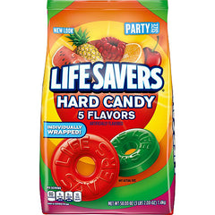Life Savers Hard Candy Cherry, Raspberry, Watermelon, Orange, Pineapple  3.12 lb