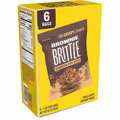 Brownie Brittle Chocolate Chip Chocolate Chip 5 oz Pack of 6