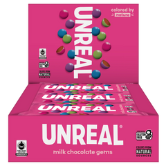 UNREAL Milk Chocolate Gems, 5 oz Pack of 12