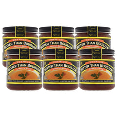 Better Than Bouillon Premium Lobster Base, Made from Select Cooked Lobster & Spices, Makes 9.5 Quarts of Broth 38 Servings, 8 Ounce (Pack of 6)