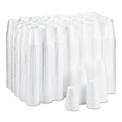 Dart® Foam Drink Cups, 12-oz., 1000 White Cups (12J12)