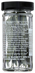 Morton & Bassett California Bay Leaves, 0.14 oz – Non-GMO, Salt-Free, Bold and Fragrant Leaves for Soups, Roasts & Mediterranean Cuisine