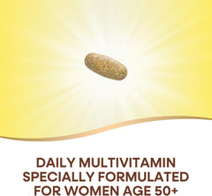 Nature’s Way Alive! Ultra Potency Multivitamin for Women 50 Plus, Complete High Potency Formula with Vitamin D3, C, E, Methylated B12, Supports, Heart, Brain, and Bone Health*, 60 Tablets