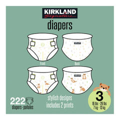Kirkland Signature Diaper Sizes 3 - 6