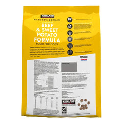 Kirkland Signature Nature's Domain Beef and Sweet Potato Dog Food, 25 lbs