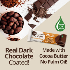 NuGo Slim Dark Chocolate Raspberry Truffle, 17g Protein, 2g Sugar, 7g Fiber, Low Net Carb, Keto Friendly, Gluten Free, 12 Count