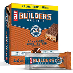 BUILDERS Chocolate Peanut Butter Bar (12 Pack  2.4 oz)