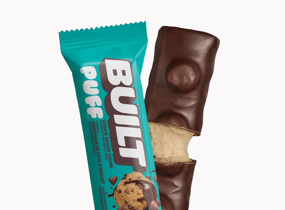 BUILT Bar Puff Protein Bars - Cookie Dough - 4 Count