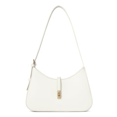 CLUCI Shoulder Bag for Women Purses for Women Handbag Hobo Bags for Women Vegan Leather Crossbody Purse with Adjustable Strap White