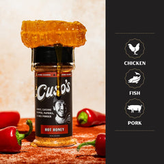 All-Purpose Spice Blend for Meat, Chicken, Pork - Hot Rub for Grilling, Smoking & Cooking - 5 oz Bottle, 1 Count BBQ Spice