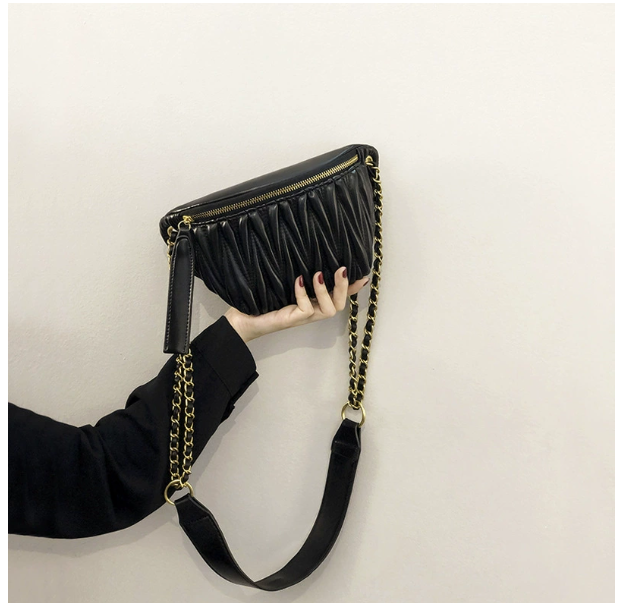 Luxury Designer Women's Leather Waist and Shoulder Bags