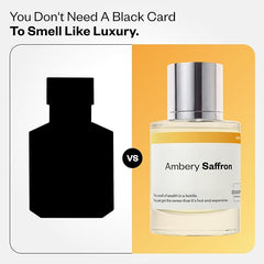 Dossier - Ambery Saffron - Eau de Parfum - Inspired by Baccarat Rouge 540 - Long-Lasting Fragrance - Unisex - 1.7 fl oz (50ml)