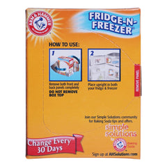 Arm & Hammer Fridge-n-Freezer Pack Baking Soda, Unscented, 16 oz, Powder