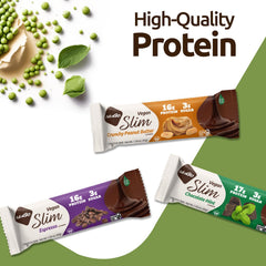 NuGo Slim Dark Chocolate Raspberry Truffle, 17g Protein, 2g Sugar, 7g Fiber, Low Net Carb, Keto Friendly, Gluten Free, 12 Count