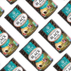 Eden Organic Black Beans, 15 oz Can (12-Pack Case) , No Salt Added, Non-GMO, U.S Grown, Heat and Serve, Macrobiotic, Turtle Beans, Frijol Negro, Caviar Criollo