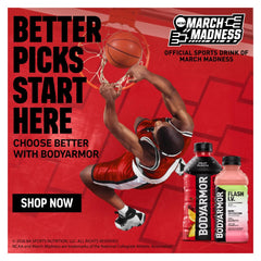 BODYARMOR Flash I.V. Electrolyte Beverage, Orange, Hydration Drink with Coconut Water For Rapid Rehydration, Post Workout Recovery, 20 Fl Oz (Pack of 12)