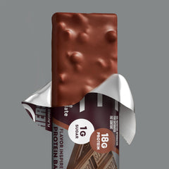 ONE Protein Bars, NEW Hershey's Double Chocolate, Gluten Free with 18g Protein and 3g Sugar, Pantry Staples 2.12 oz (12 Pack)
