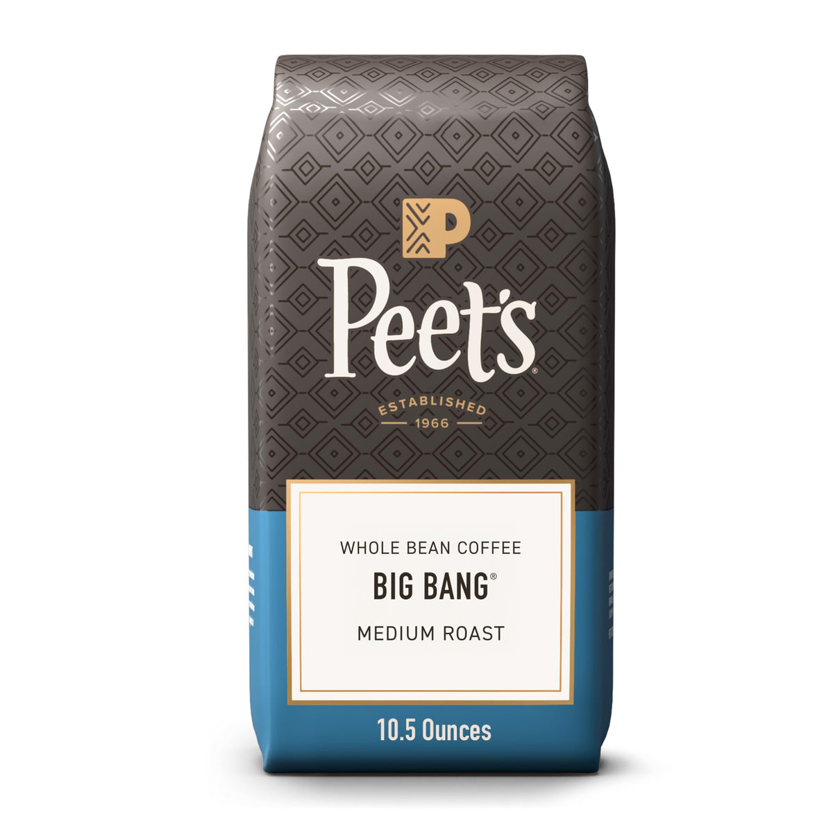 Peet's Coffee, Medium Roast Whole Bean Coffee - Big Bang  (10.5 Ounces)