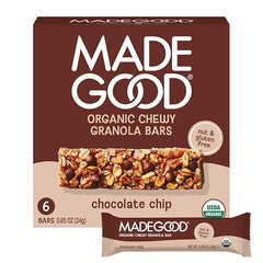 MadeGood Chocolate Chip, 6 count 0.85 oz Each