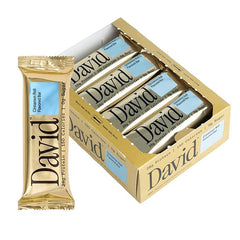 David Protein Bar, Cinnamon Roll, Pack of 4