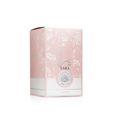 Lattafa Yara - Vanilla, Gourmand, Fruity, Floral - Eau de Parfum Long-Lasting Fragrance for Women, 3.40 Ounce / 100 ml
