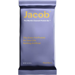 Jacob Bar Protein Bars Mixed Berry (9 Bars Total) - 20g Grass-Fed Protein No Seed Oils Nothing Artificial