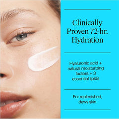 Neutrogena Hydro Boost Hydrating Water Cream Face Moisturizer for Sensitive Skin plus Hydrating Gel Cleanser Alcohol and Fragrance Free Hyaluronic Acid Daily Hydration Routine, 7.8 fl oz