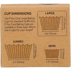 If You Care FSC Certified Unbleached Large Baking Cups, 60ct, 3pk Click to see full view If You Care FSC Certified Unbleached Large Baking Cups, 60ct, 3pk