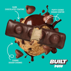 BUILT Bar Puff Protein Bars - Cookie Dough - 4 Count