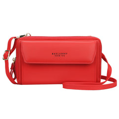 Korean Edition Ladies Long Wallet with Double Zip