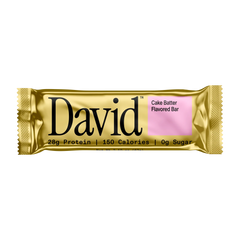 David High Protein Bars - Cake Batter -  Pack of 12