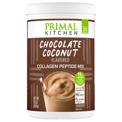 Primal Kitchen Vanilla Collagen Fuel® Drink Mix, Vanilla Coconut Collagen Peptides, No Dairy or Artificial Sweeteners, 14.4 Ounces