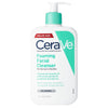 CeraVe Foaming Facial Cleanser for Oily Skin, Hyaluronic Acid, Ceramides, Niacinamide, Fragrance Free, Oil Control Face Wash, 16 fl oz