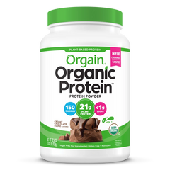Organic Protein™ Plant Based Protein Powder - Creamy Chocolate Fudge 2.7Lb