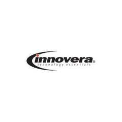 Innovera Gel Mouse Pad with Wrist Rest, 9.62 x 8.25, Black (IVR51450)
