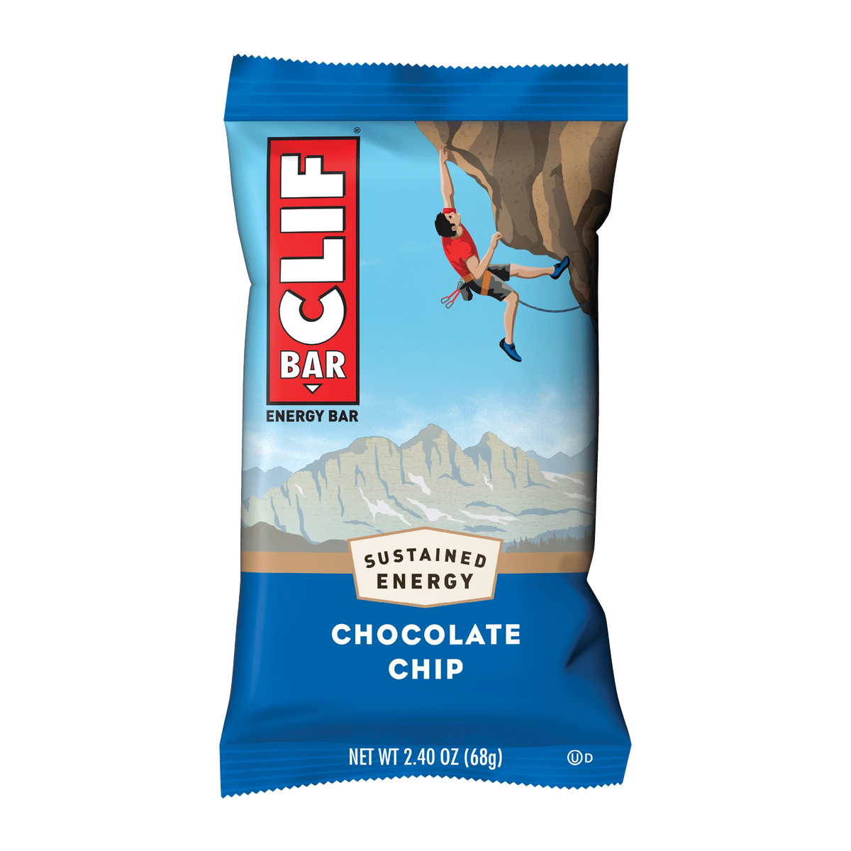 CLIF BAR - Energy Protein Bars - Chocolate Chip (12 Count)