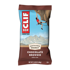 CLIF BAR - Energy Bars - Chocolate Brownie - (2.4 Ounce Protein Bars, 12 Count)