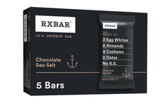 RXBAR Protein Bars, Protein Snack, Snack Bars, Chocolate Sea Salt, 1.8oz Box (5 Count)