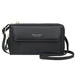 Korean Edition Ladies Long Wallet with Double Zip