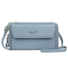 Korean Edition Ladies Long Wallet with Double Zip
