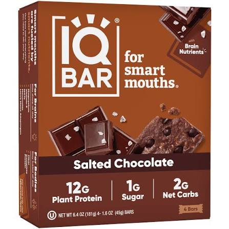 IQBAR Salted Chocolate (Salted Chocolate) 4 count