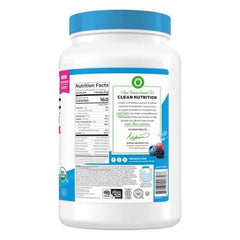 Orgain Organic Protein and Superfoods Plant Based Protein Powder, Vanilla Bean, 2.7 lbs