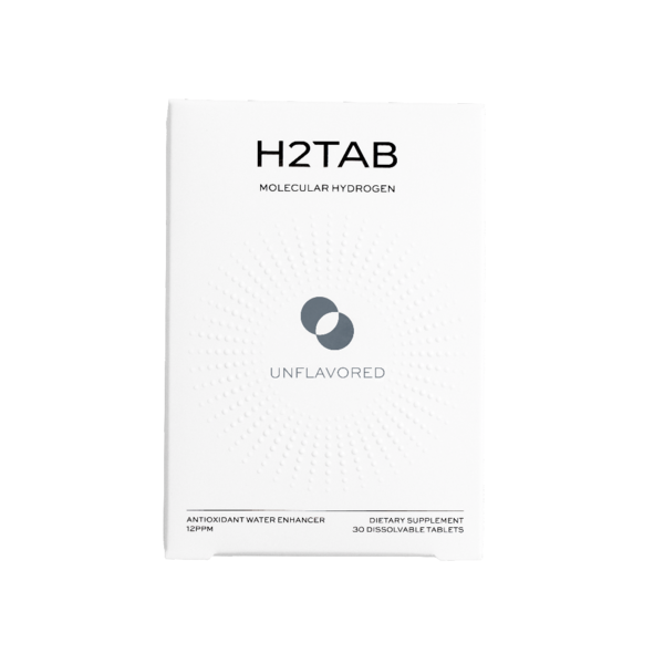 H2Tab Molecular Hydrogen Water Drinking Tablets, 30 Count | 12 PPM, Supports Muscle Recovery & Metabolism, Cellular, Brain & Gut Health, H2 Antioxidant, Magnesium-Based